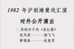 1982年沪剧滩簧戏汇演对外公开演出下载